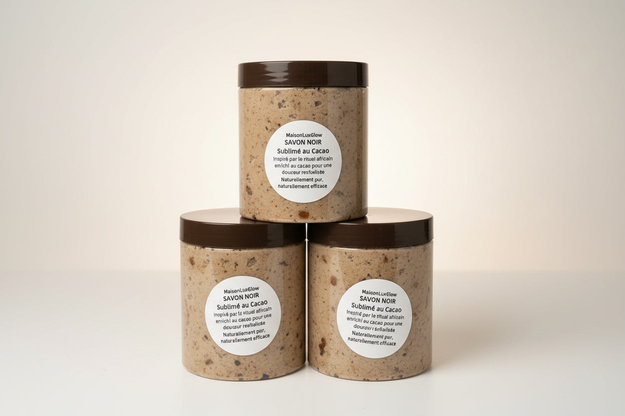 Savon Noir Sublimé au Cacao