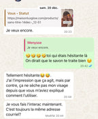 Avant et Après utilisation du Savon Tumeric acide kojic