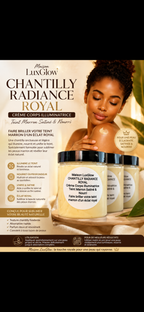 Chantilly Radiance Royal

Crème Corps Illuminatrice – Teint Marron Satiné & Nourri