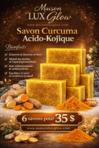 Savon Tumeric Acid Kojic