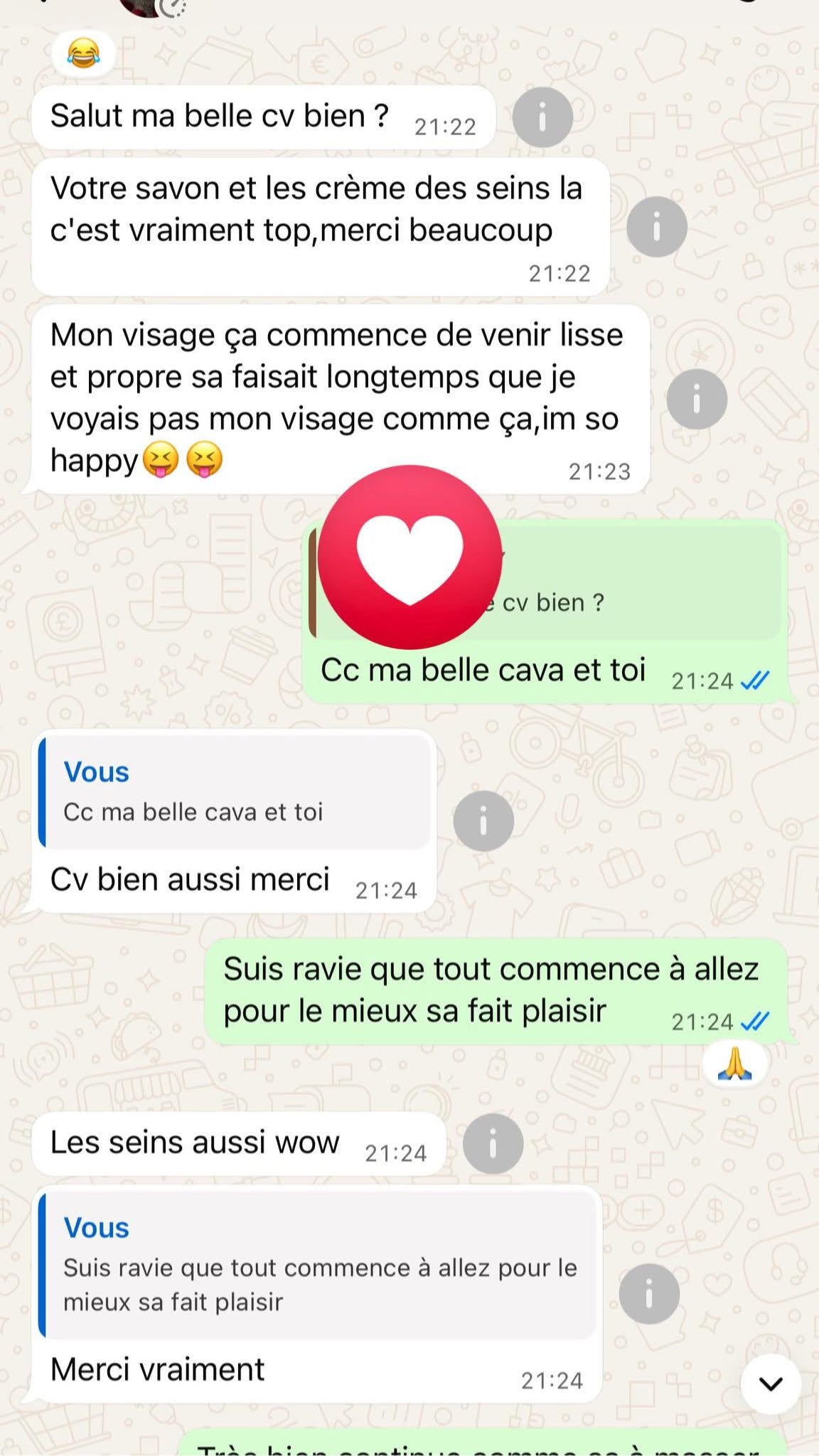 Témoignage – Crèmes Fesses (Galbantes & Raffermissantes)