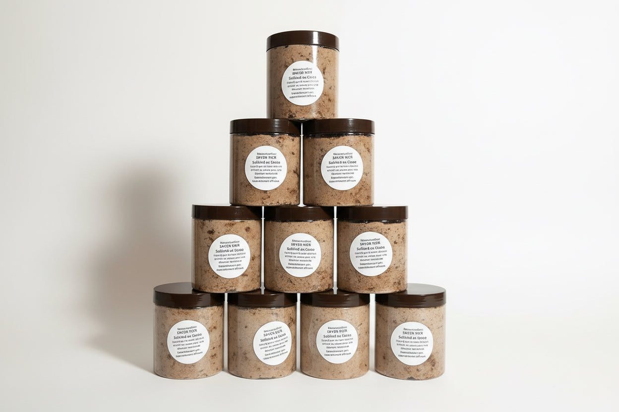 Savon Noir Sublimé au Cacao