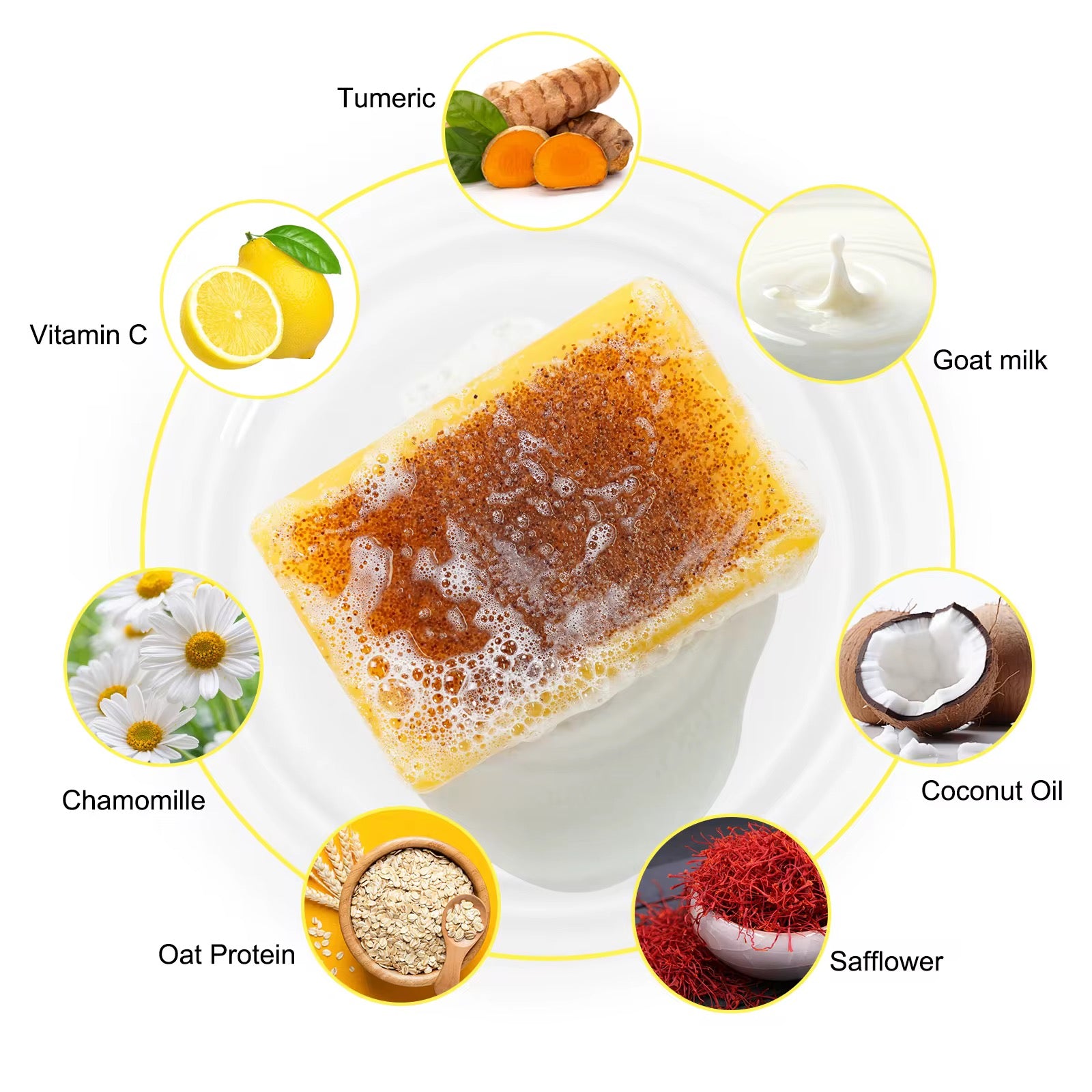 Savon Tumeric Acid Kojic
