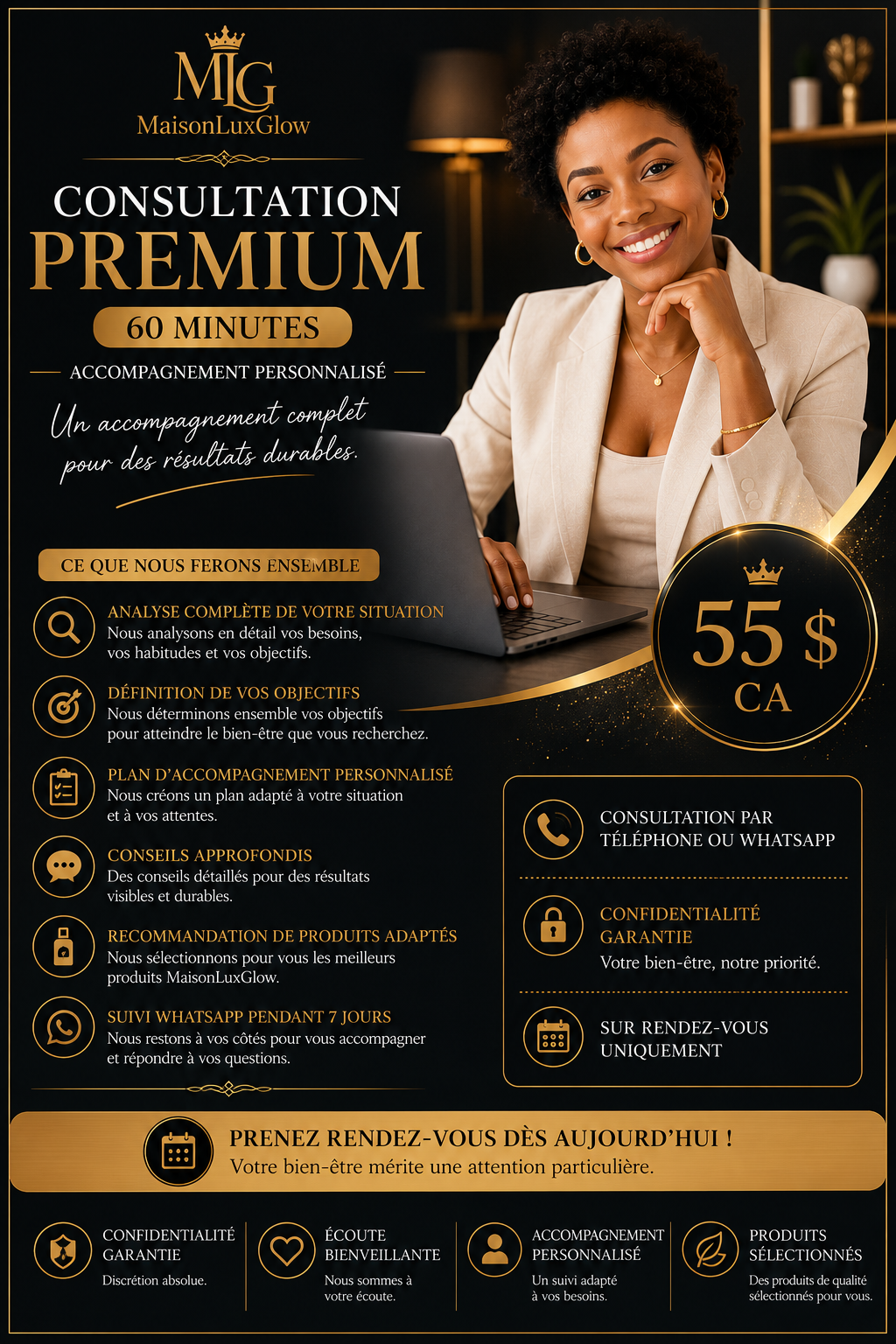 Service 2
Consultation Premium – Accompagnement personnalisé