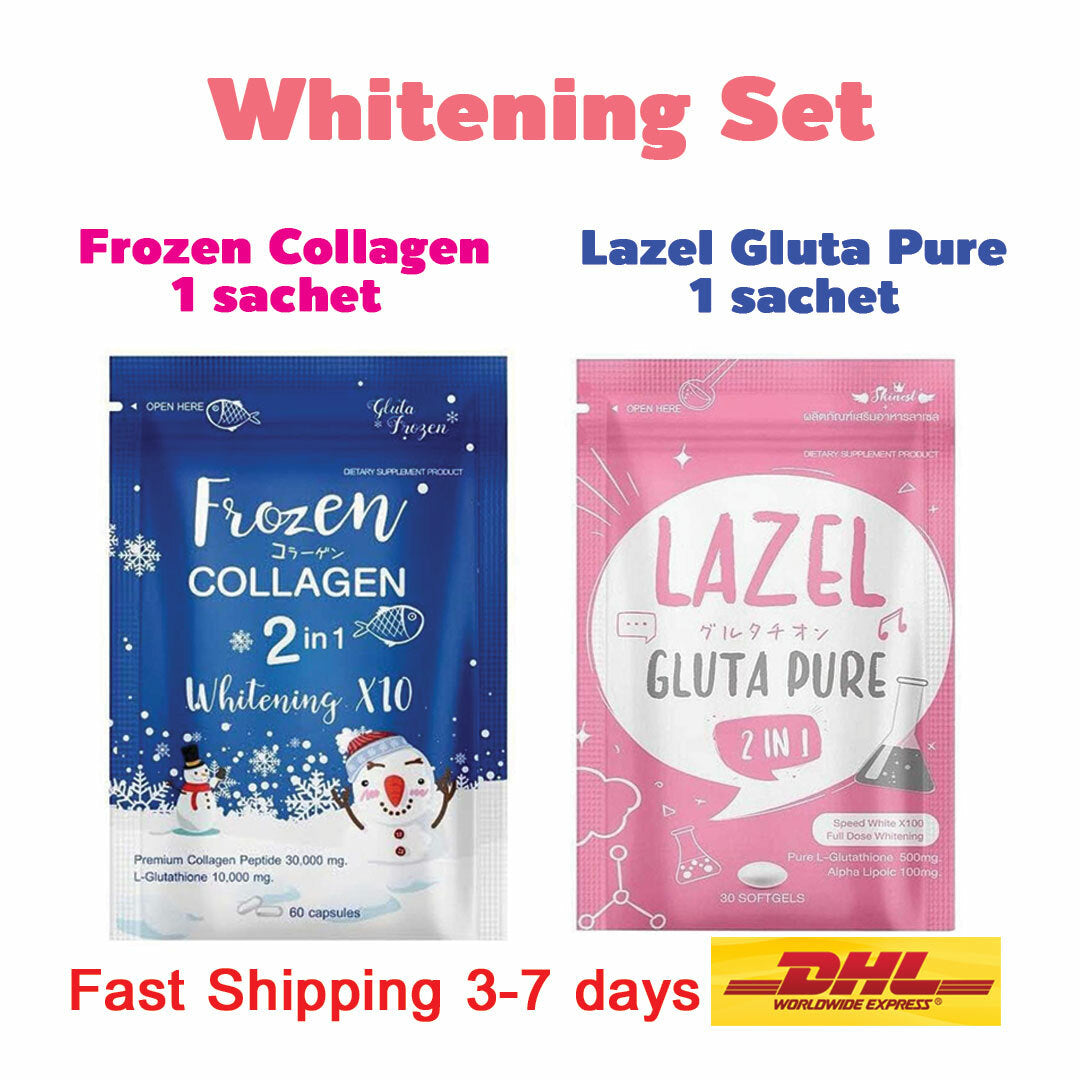 Le Duo Éclat Ultime : Frozen Collagen & Lazel Gluta Pure