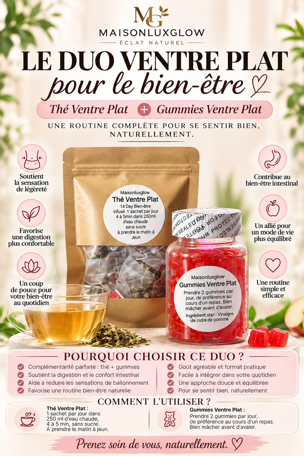 Le Duo Ventre Plat – Pour le bien-être