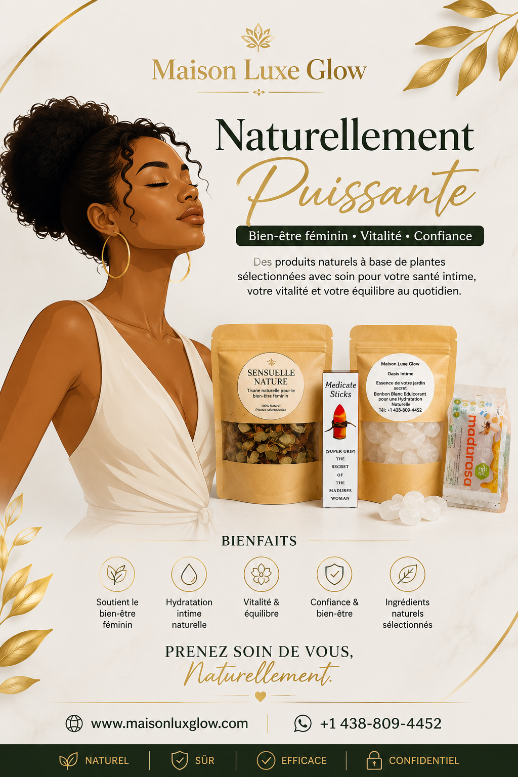 Kit SENSUELLE NATURE – Bien-être féminin au naturel
