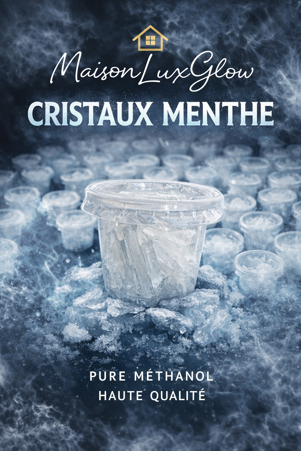 Cristaux de menthe
