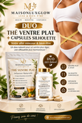 DUO SILHOUETTE — Thé Ventre Plat + Capsules Silhouette