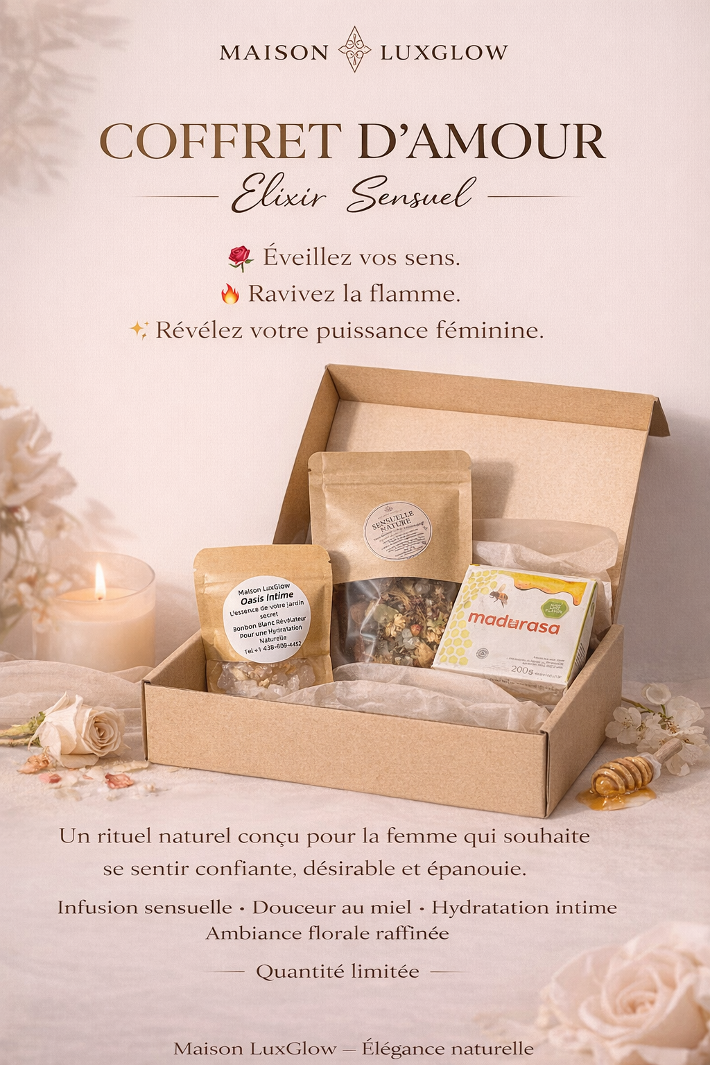 Coffret d’Amour – Élixir Sensuel