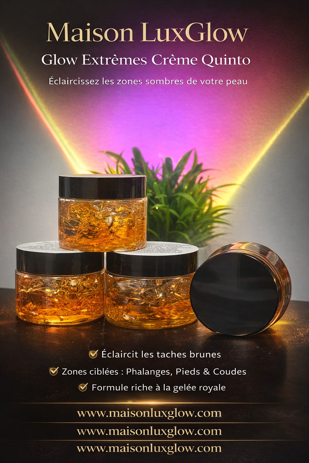 Crème quinto Glow Extrêmes