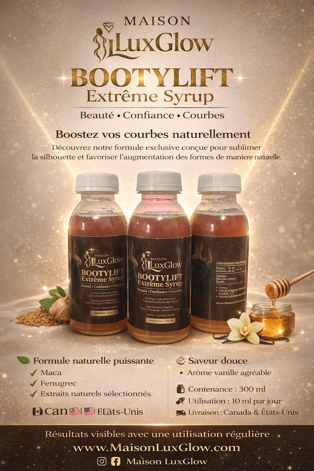 BOOTYLIFT Extrême Syrup – Maison LuxGlow