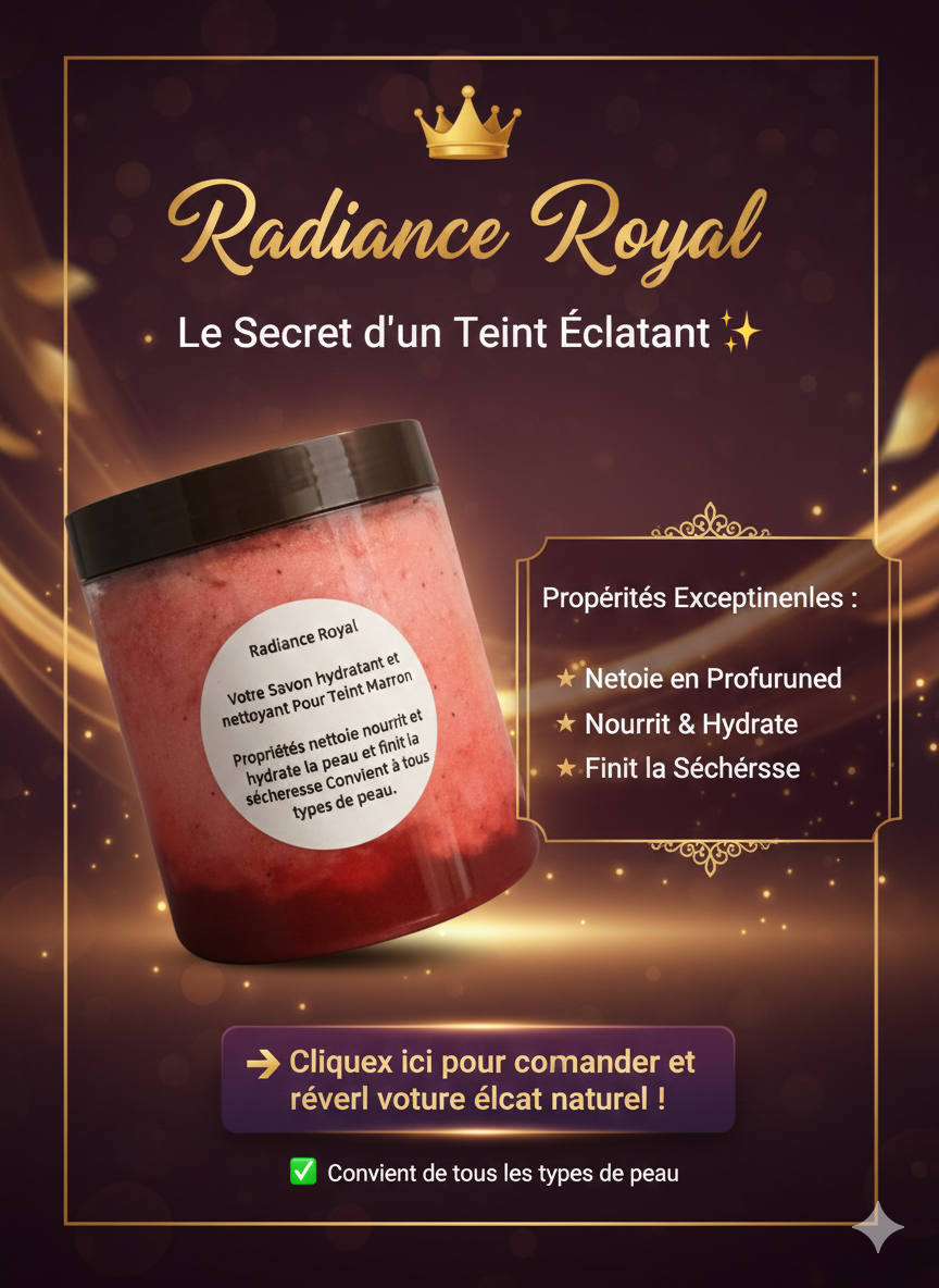 Radiance Royale: Teint Marron le Secret d'un Teint Éclatant