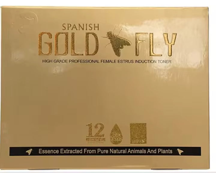 Spanish Gold Fly 6 pièces : Éveillez vos Sens