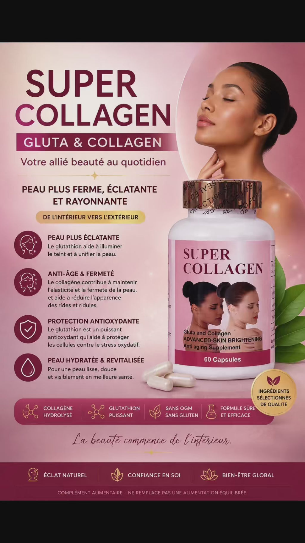 Super Collagen Gluta & Collagen - Votre Allié Beauté au Quotidien